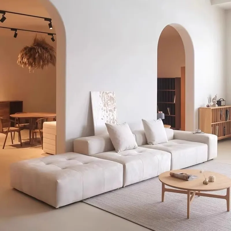 

Beige Luxury Living Room Sofas Aesthetic Designer Loveseat Lounge Living Room Sofas Modular Modern Couch Wohnzimmer Furniture