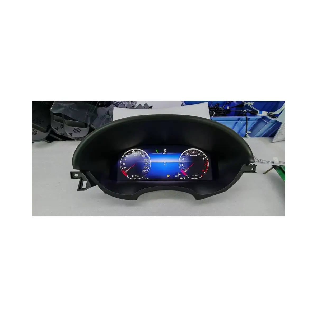 Upgrade LCD Digital Cluster Speedometer Panel for Vito W447 2016-2024 New DOS with Linux Dashboard