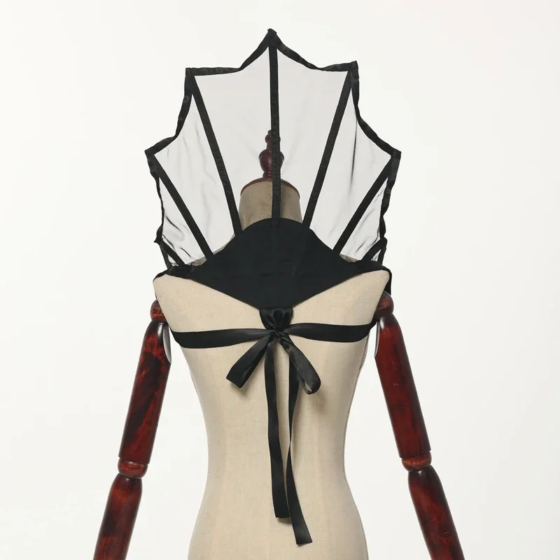

Elizabethan Queen's Cosplay Lace Boned Stand Collar Gothic Punk Accessories