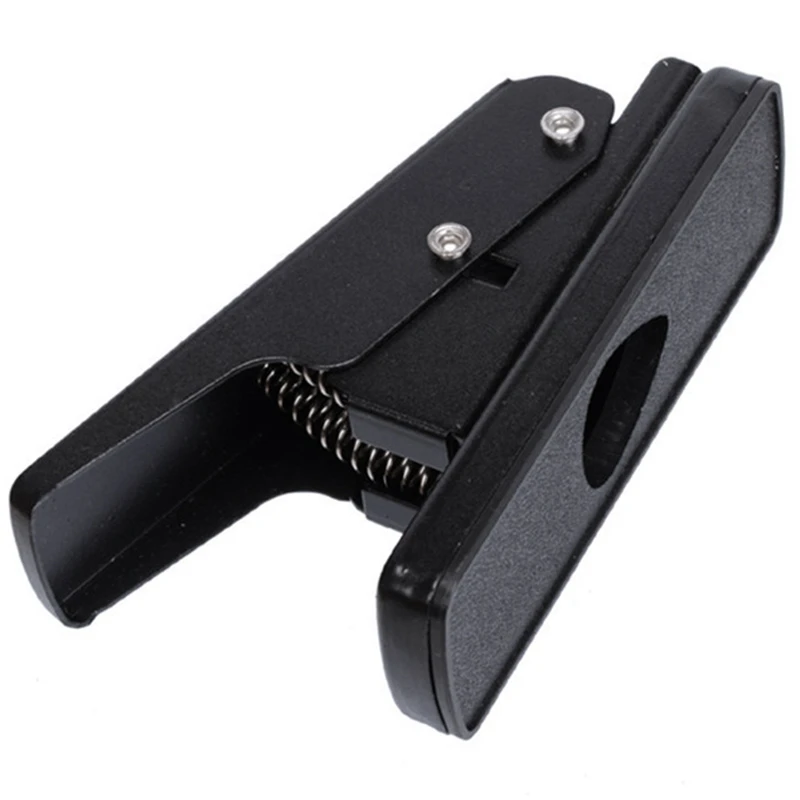 Top-Guitar Plectrum Punch Picks Portable Pick Puncher Pick Maker DIY Card Cutter Machine Black