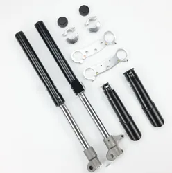 Front Fork Shock Absorber Suspension Kit Fit for Mini Moto Motorcycle 49cc Dirt Pit Bike 1SET