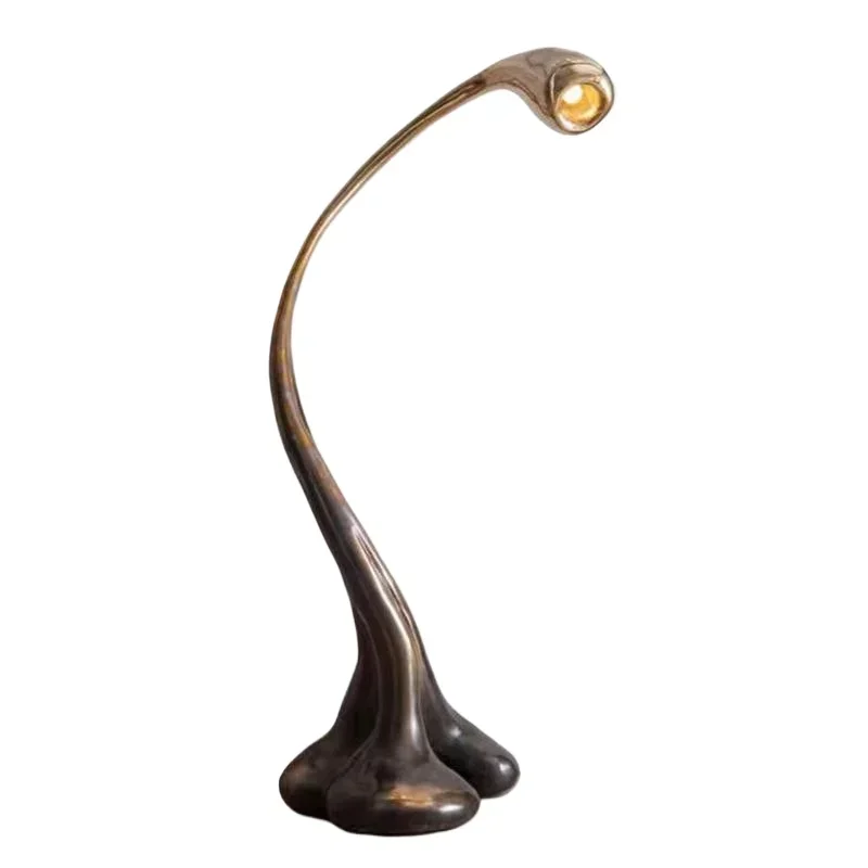 

Floor lamp creative atmosphere decorative lamp FRP art sculpture Nordic light luxury retro ornament