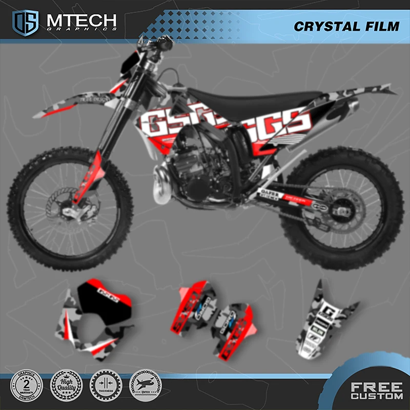

DSMTECH Custom Team Motorcycle Graphics Backgrounds Decals Stickers Kit For GASGAS 2010 2011 EC MC 200 250 300 350
