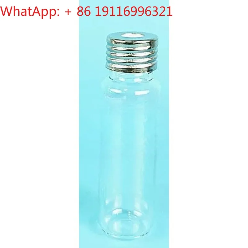 Top Empty Bottle 20ml Precision Threaded Headspace Bottle 18mm Diameter, Round Bottom 3mm