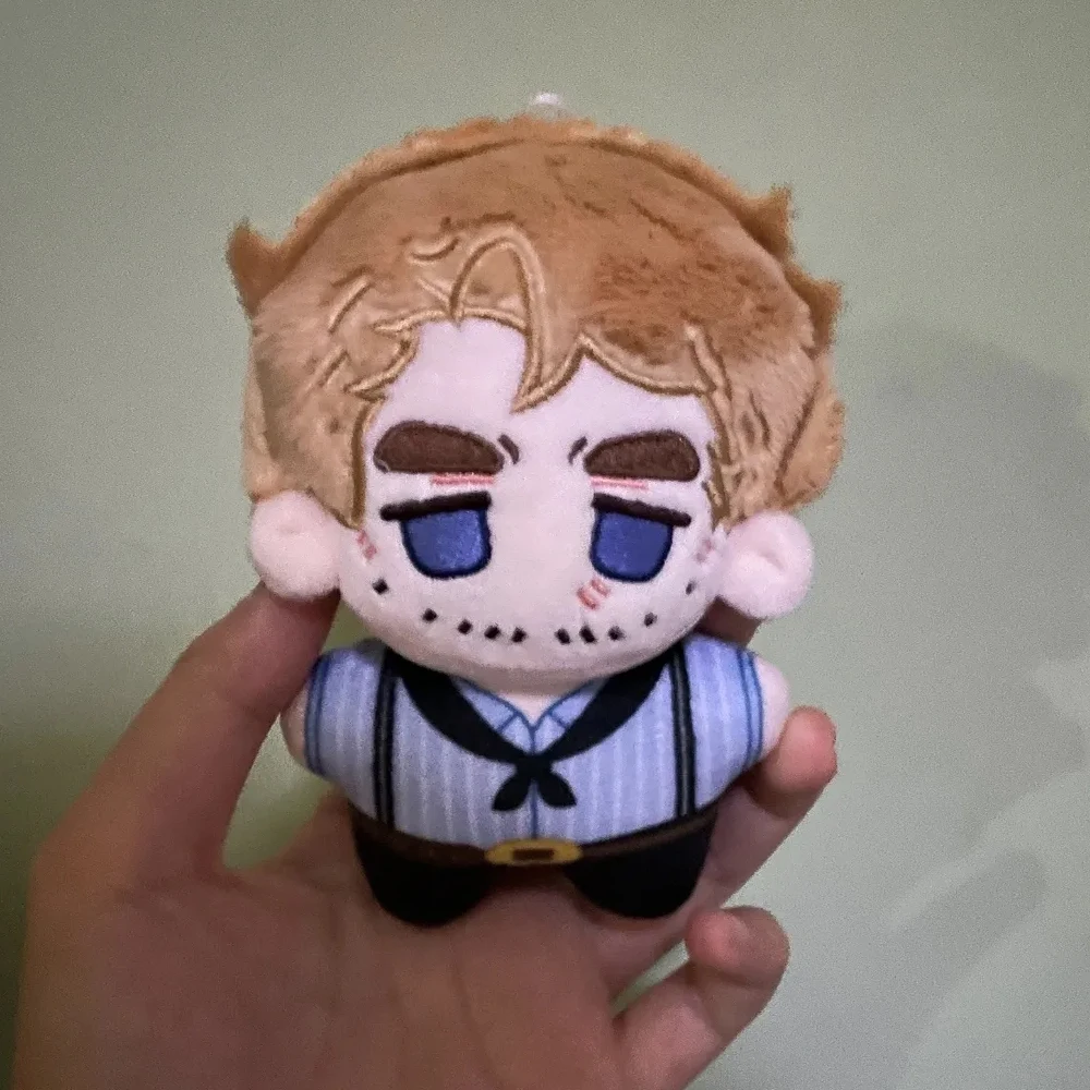 10cm Game Red Dead Redemption 2 Arthur Morgan Cosplay Doll Cotton Doll Keychain Plush Stuffed Backpack Decoration Birthday Gifts