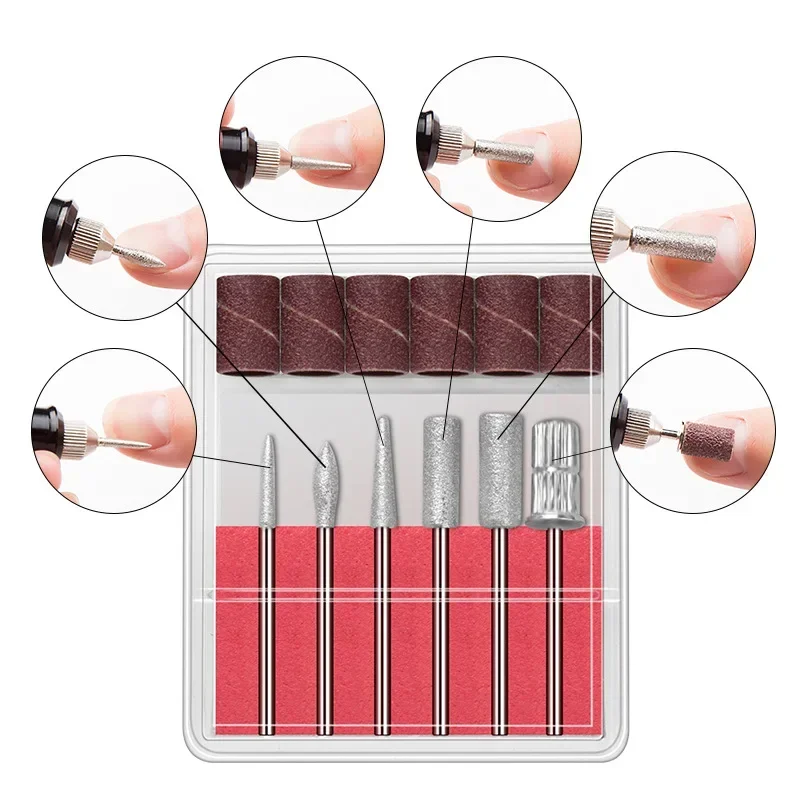 Professional Electric Nail Drill Machine For Manicure Milling Cutter Set For Gel Polishing Nail Drill Pen Salon Nail Equipment