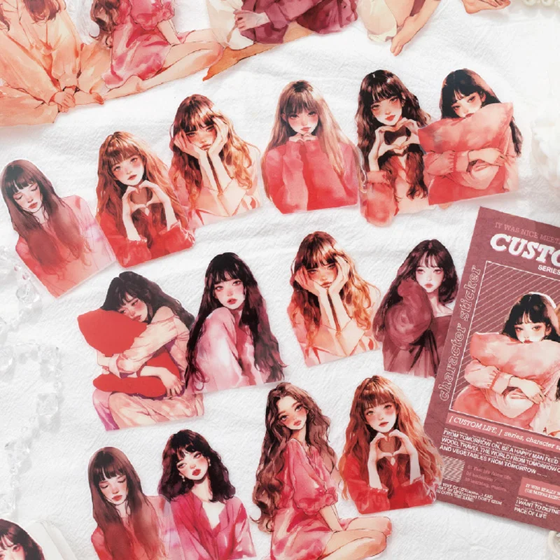 

Mr Paper, 1 стиль, 180 шт./пакет, набор наклеек с персонажами серии жизни, сделай сам, наклейки для украшения книги, книги