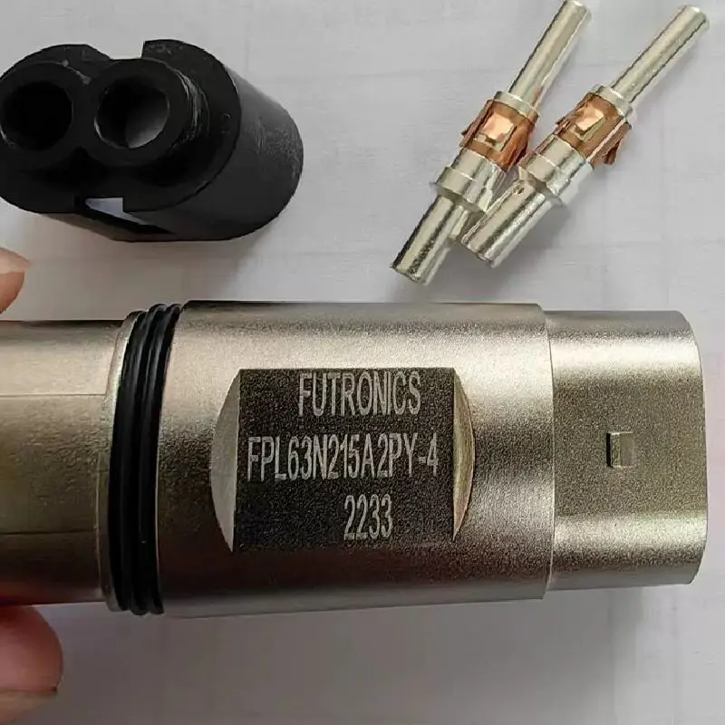 1set for FUTRONICS 2 pole high voltage connector FPL63N215A2PY-4 2pin socket