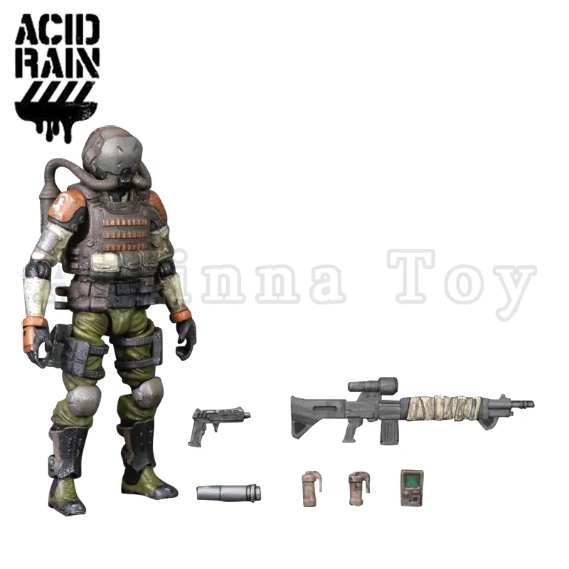 Chuva Ácida 1/18 Figura de Ação FAV-A121 Spencer FAV-A122 Hellbender Infantaria Anime Modelo Brinquedo