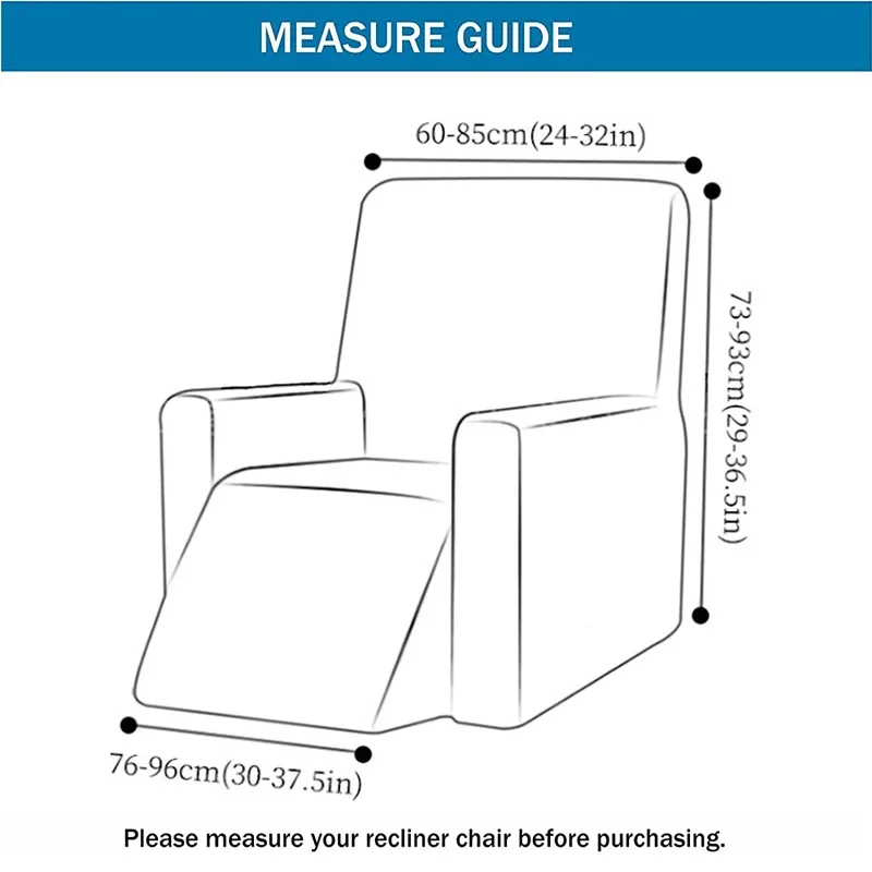 2024 Recliner Slipcover Lazyboy Covers Couch Covers Recliner Chair Cover Non Slip Slipcovers Furniture Protector for Living Room