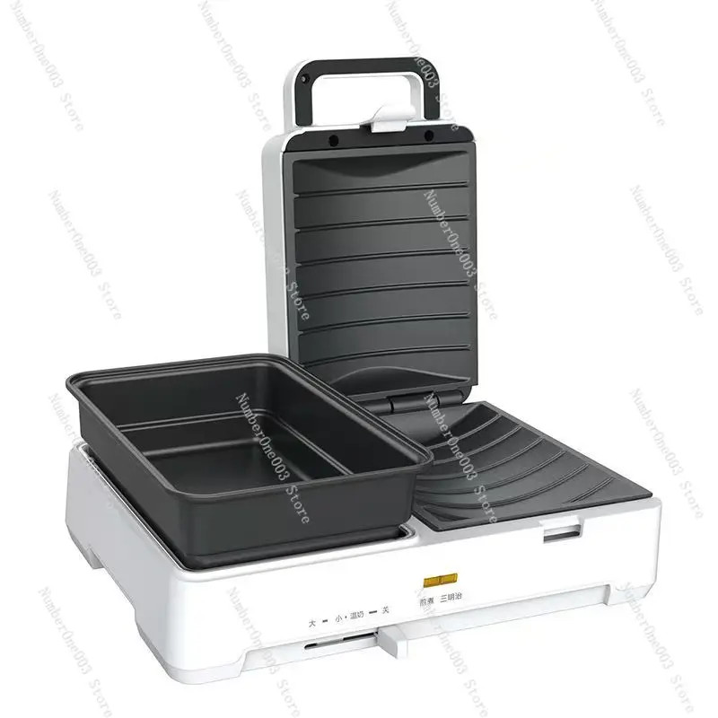 

Sandwich maker Breakfast maker Double baking pan Multipurpose toaster Light food machine Toaster