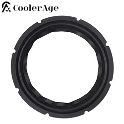 12 inch Speaker Rubber Surround Woofer Repairing Folding Edge Subwoofer Ring DIY Repair Accessories Speaker Suspension