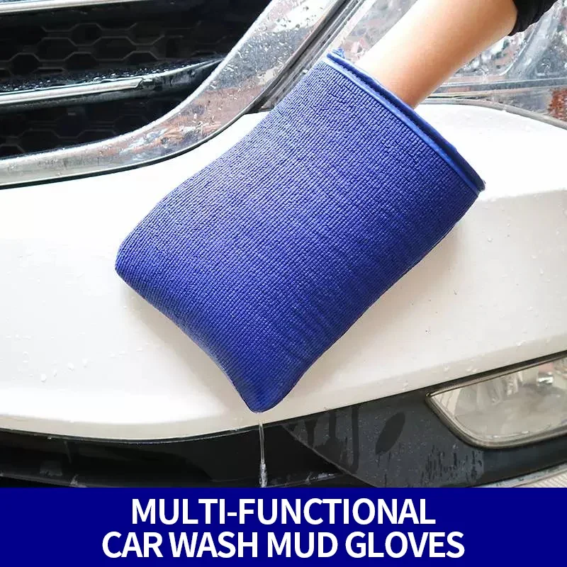 Car Wash Mud Towel Magic Clay Cloth for Car Detailing with Clay Magic Mud Gloves Washing Tool Accessories Removing Iron Power