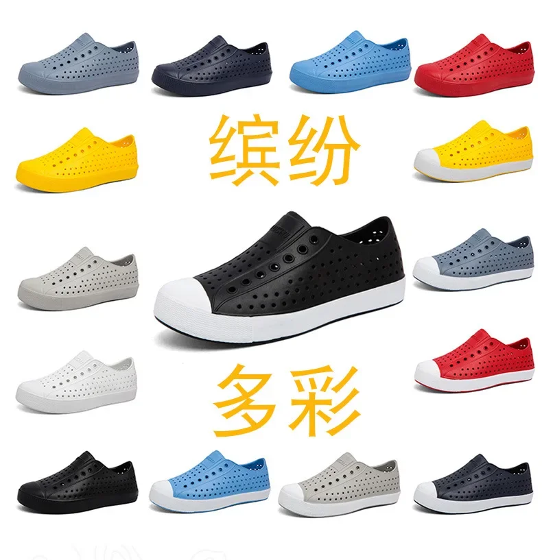 Sommer Unisex EVA Hohlschuhe Weiche Sohlen Rutschfeste Strandschuhe Herren Damen Atmungsaktive Wasserdichte Sandalen Erwachsene Casual Alltagsschuhe – Detail 3