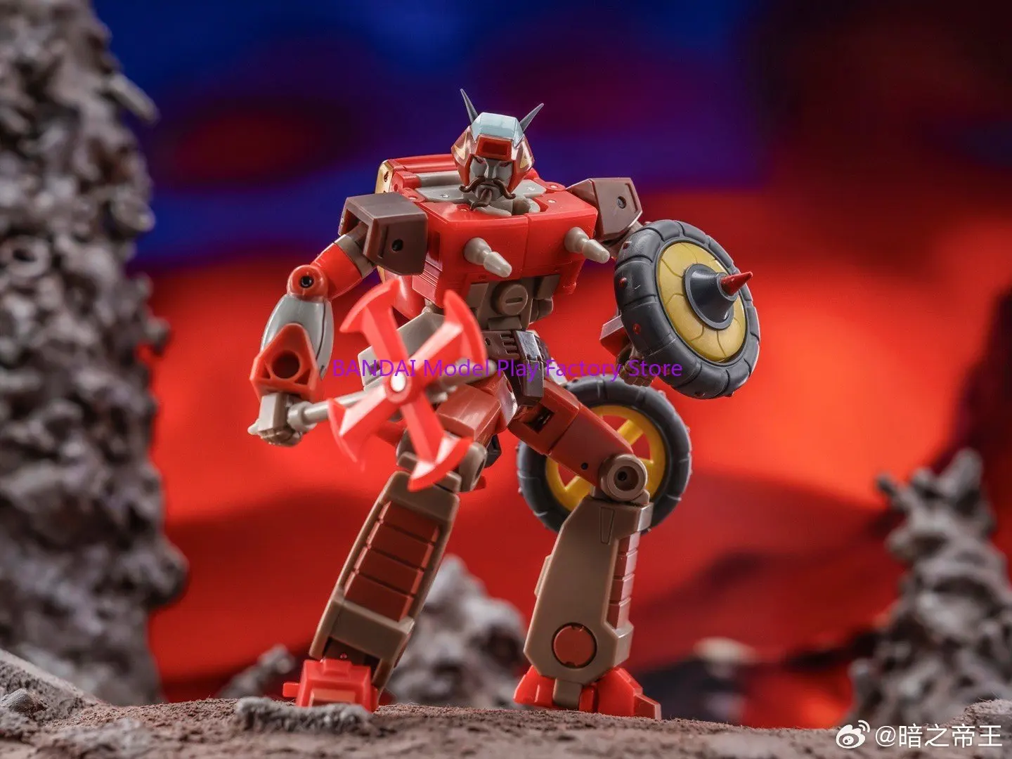 

[IN STOCK NOW] NewAge NA H75 WYATT Wreck-Gar Action Figure Robot With Box