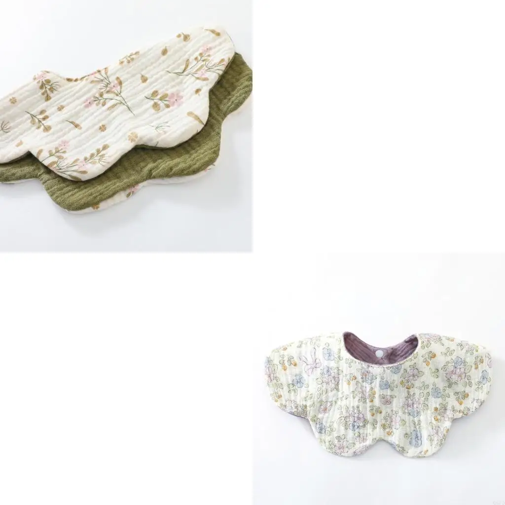 

6-слойный детский нагрудник, удобное полотенце для слюны, ткань для отрыжки новорожденных для мальчиков и девочек