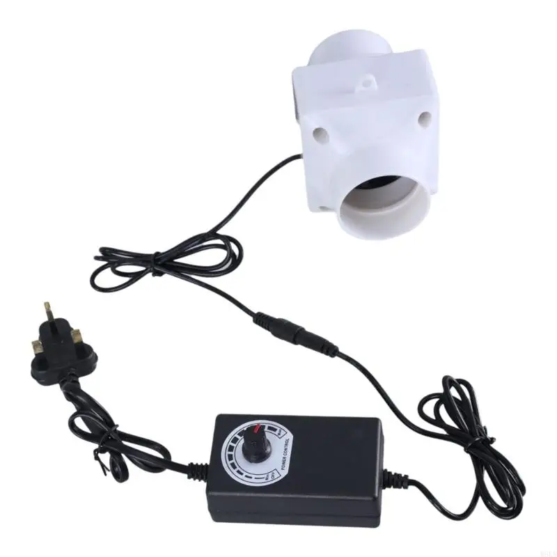 Quạt ống xả nhà bếp mạnh mẽ của W8KB, ống thông hơi nội tuyến Fan quạt quạt kim loại để hút nhanh tốc độ 9800rpm