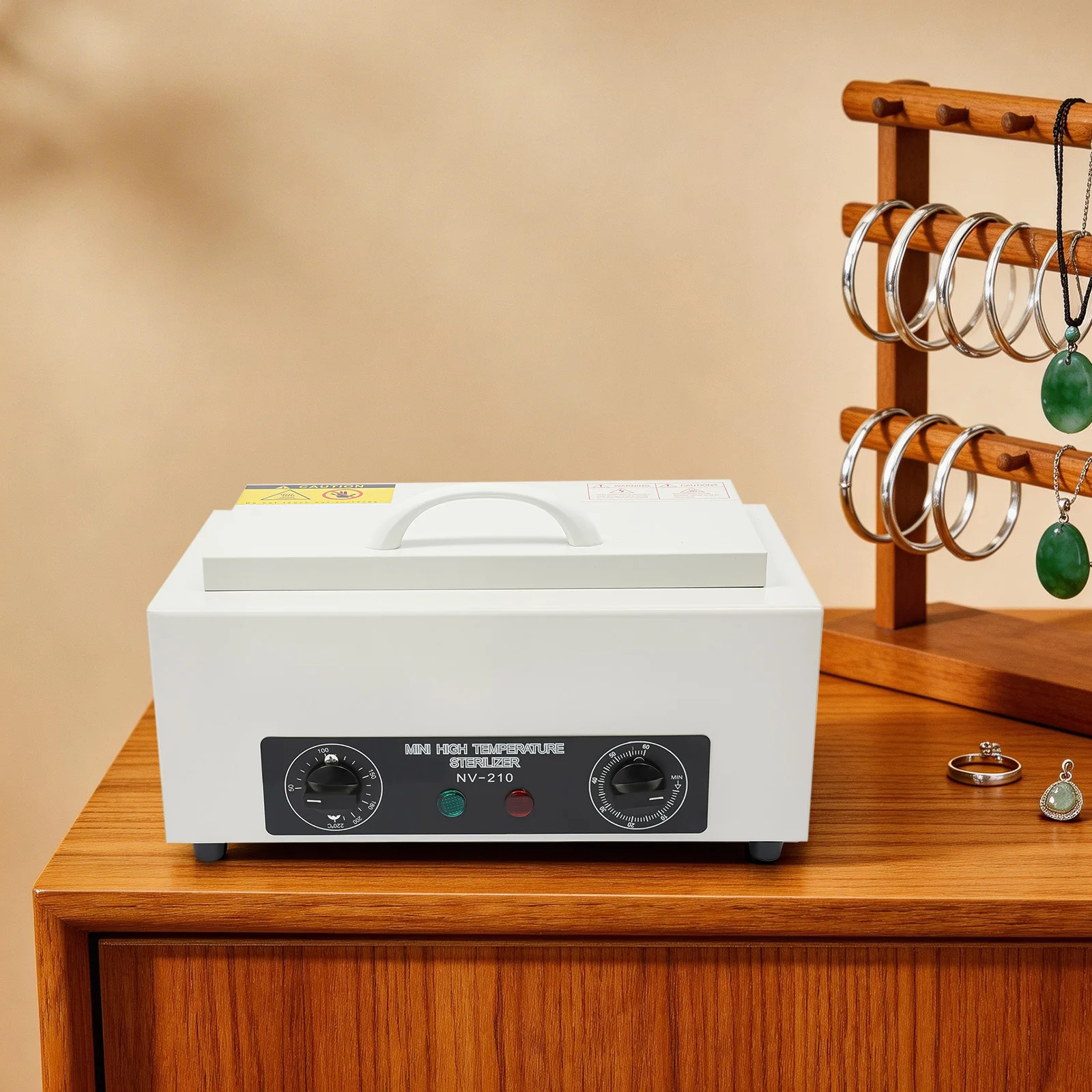 

122-392 ℉ Высокотемпературный стерилизатор, 110В 300Вт, дезинфекционная машина, стерилизатор для маникюра и педикюра для салонов красоты