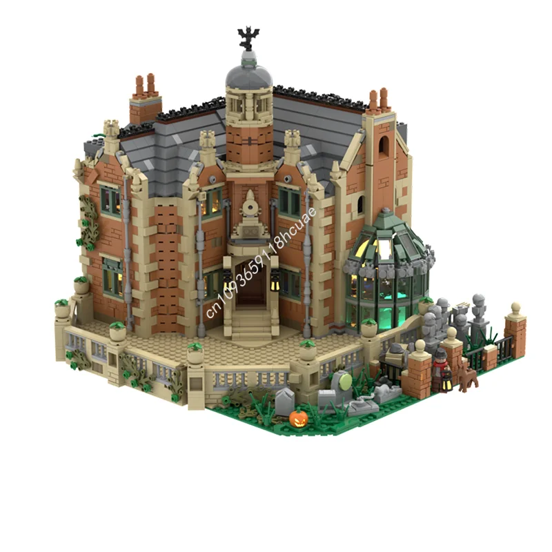 4503 قطعة MOC الرجل المسكون Disneienyed نموذج ألعاب مكعبات البناء العمارة تجميع هدايا عيد الميلاد لتقوم بها بنفسك التعليم للأطفال