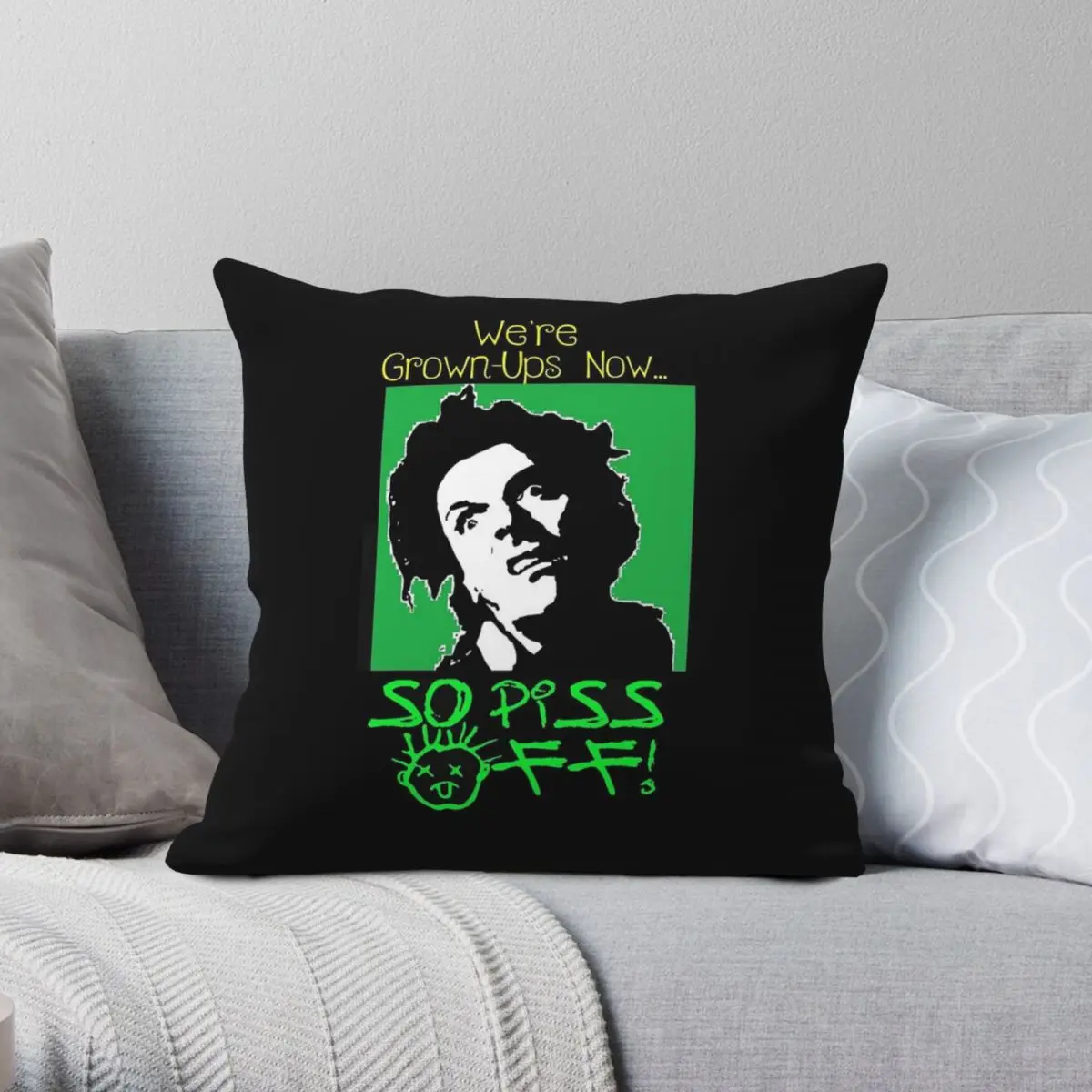 

Drop Dead Fred Ate De Jong Square Pillowcase Polyester Linen Velvet Pattern Zip Decor Pillow Case Home Cushion Cover 18"