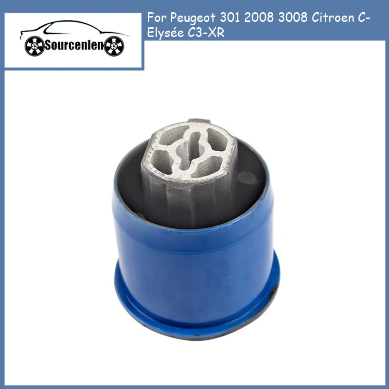 Auto Rear Axle Buffer Rubber For Peugeot 301 2008 3008 Citroen C-Elysée C3-XR 5131.H7 5131H7 Rear Axle Bushings
