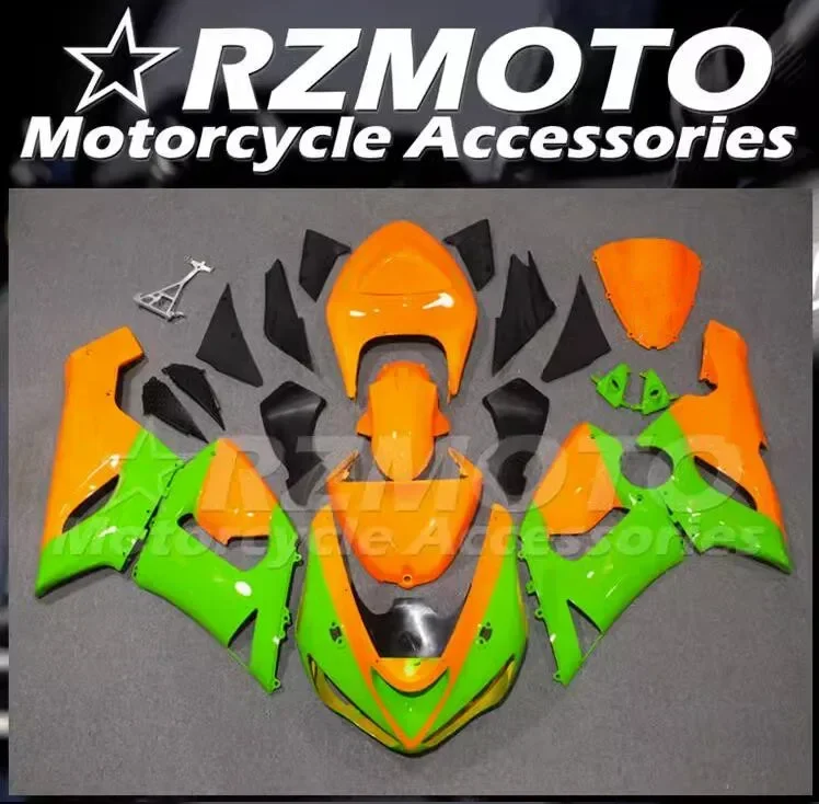 

4Gifts New ABS Full Fairings Kit Fit For KAWASAKI ZX-6R ZX6R 636 2005 2006 05 06 Bodywork Set Custom