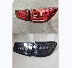Car red and Smoked upgrade modified taillight assembly For Mercedes-Benz GLC 253