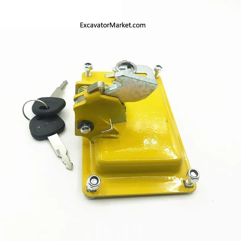 High Quality For Hyundai R110 215VS 215 225 265-7 Old style toolbox lock Battery box lock high quality excavator accessories