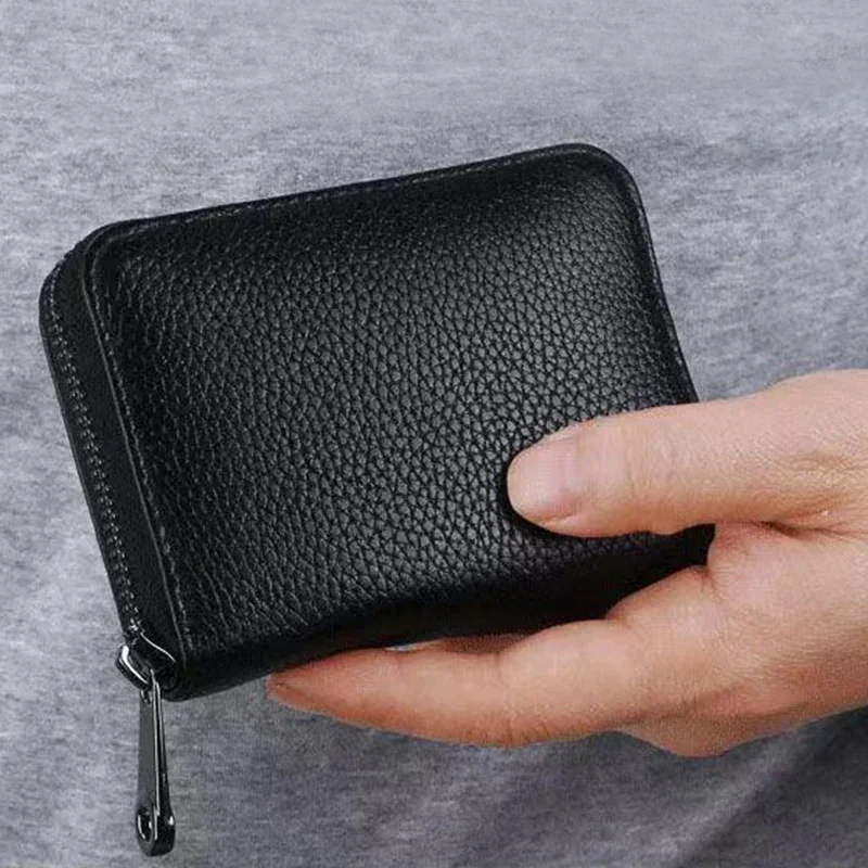 ID Cards Holders Bank Credit Bus Cards Cover Women Men Coin Pouch Wallets Bag Business Zipper Card Holder Organizer Bags