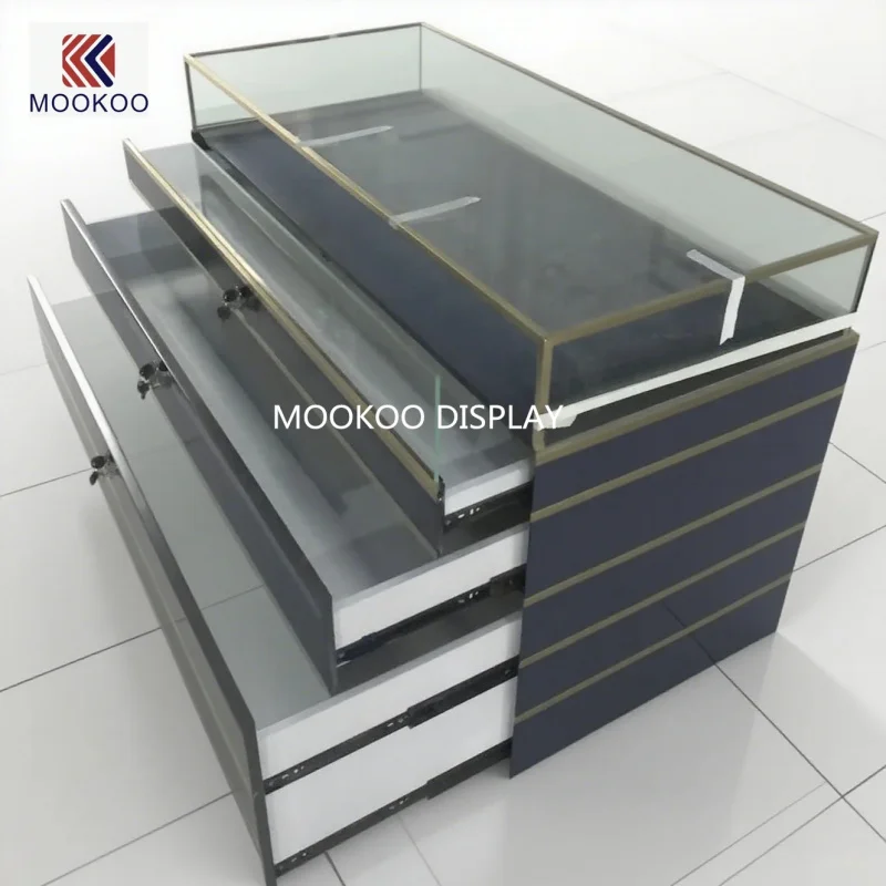 custom.Jewelry Display Showcase Shopping Mall Kiosk