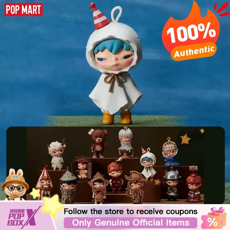 

POPMART Hirono Shelter Series Blind Box Toys Cartoon Model Surprise Box Mystery Box Kawaii Anime Action Figure Home Decor Deskto