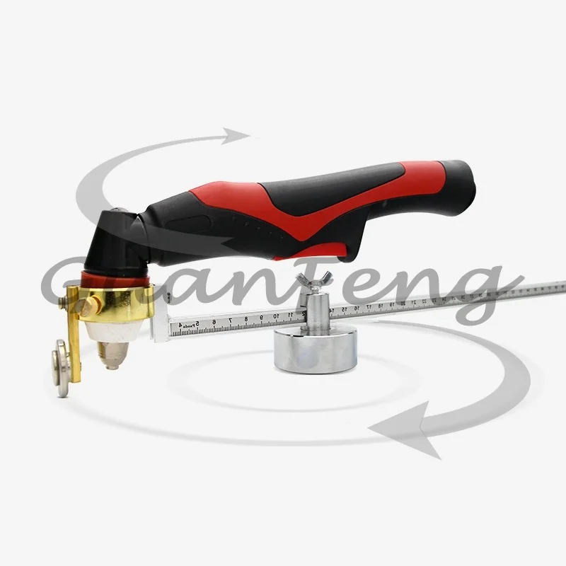 Plasma P80 Type Circular Gauge with Strong Magnetic Base - Precision Torch Machine
