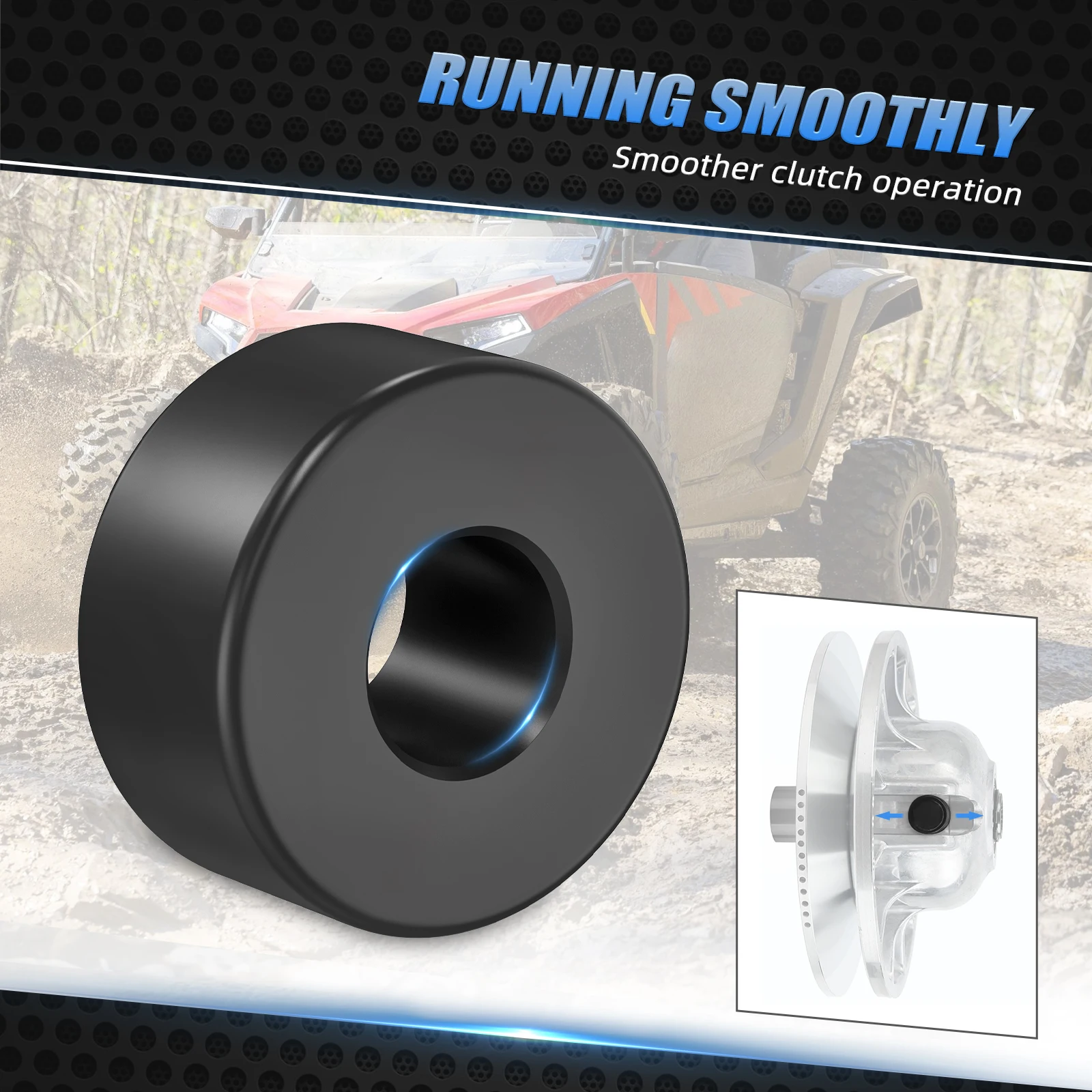 طقم تصليح القابض الثانوي NICECNC RZR UTV لـ Polaris RZR XP 1000 800 900 Sportsman ACE 570 Ranger XP 900 # 5439831