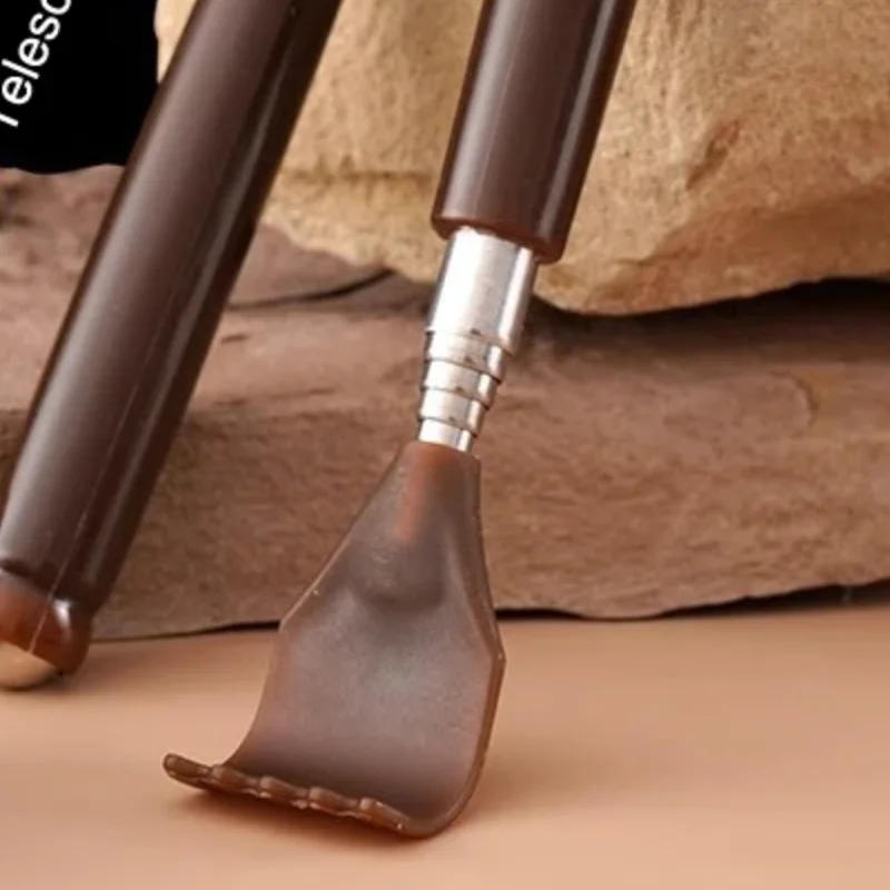 

Back Scratcher Telescoping Thickening Back Scraper Stick With Magnet Telescopic Extendable Massage Massage Care Tools