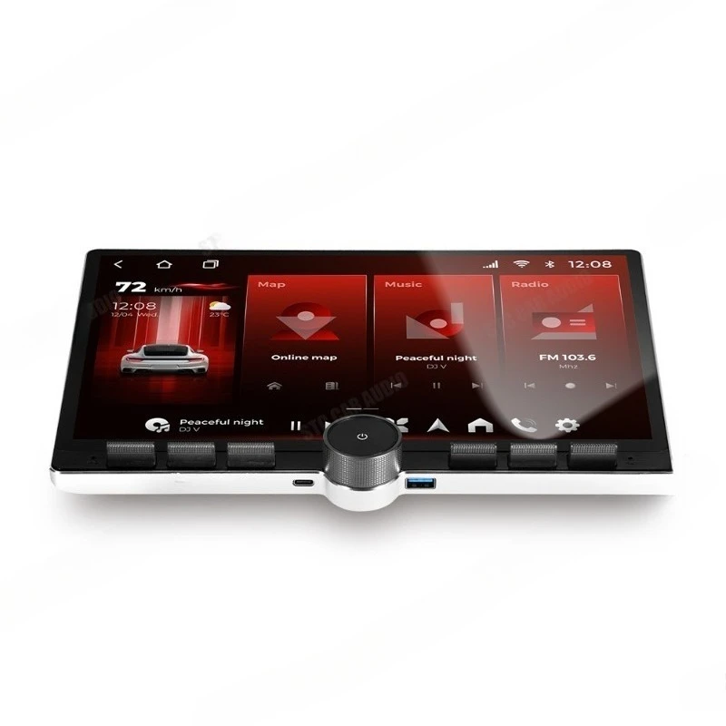High-Definition Smart Car Navigation System with Button and Rotary Knob for CarPlay GPS Navigation Device for Vehicle