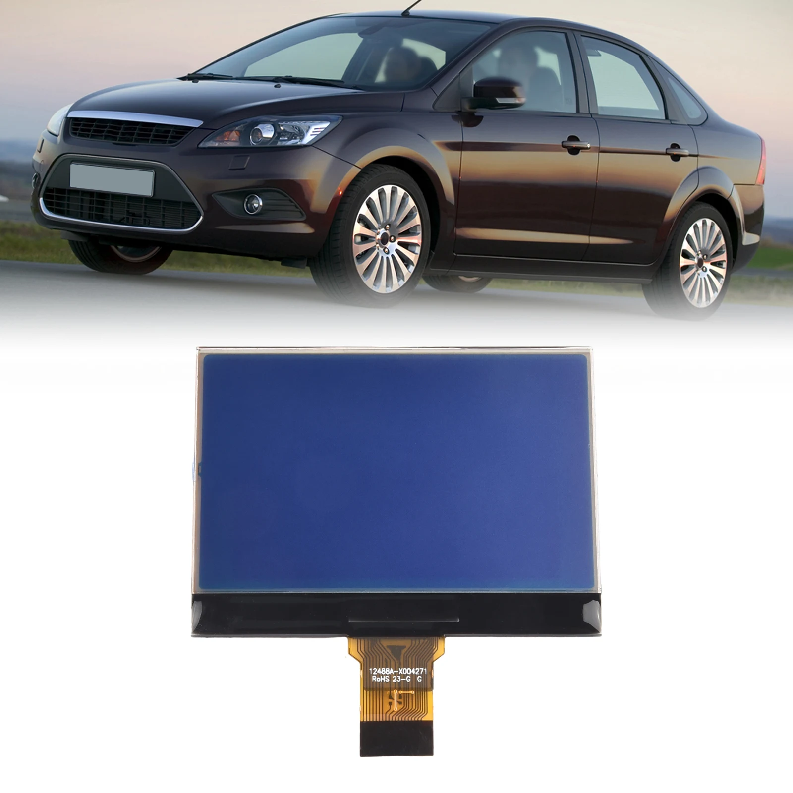 1X For Ford For Focus 2008-2011 Car LCD Display Screen Replacement For C-Max/for/for 2006-2012 No Voltage Limitation