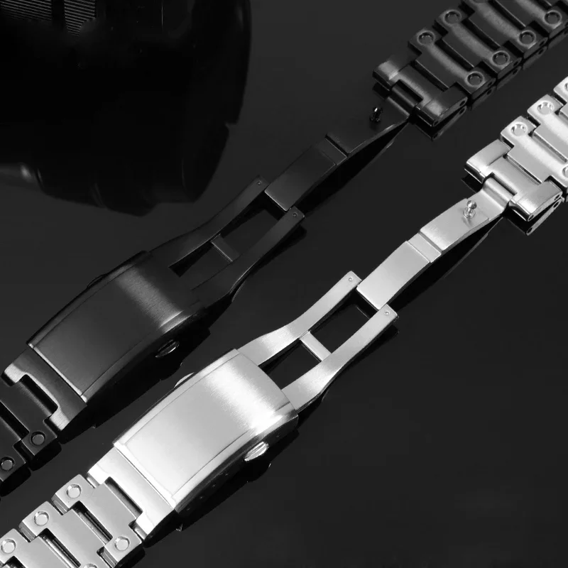 High end Bracelet For Casio G-Shock pure steel strap GW-5000 5035 DW5600 GWM5610 men's watch chain 16mm strap