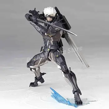 海洋堂 Revoltech Metal Gear Rising: Revengeance 可動人偶 雷電 PVC 可動收藏品 Solid Snake Jack 模型玩具 12 最佳銷售 金屬齒輪可動人偶 - №4