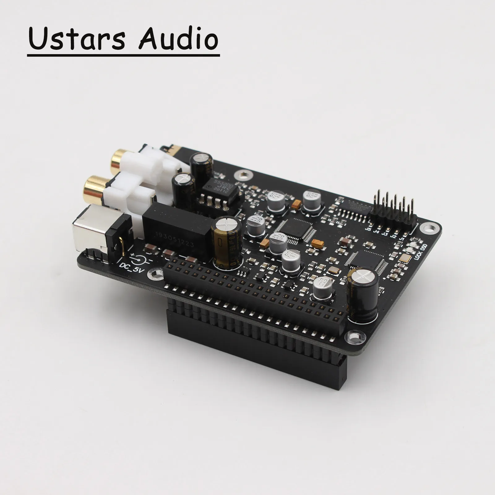 R93h Raspberry Pi 4B 3B DAC decoding AK4493 I2S 768K DSD512 DSD hard solution