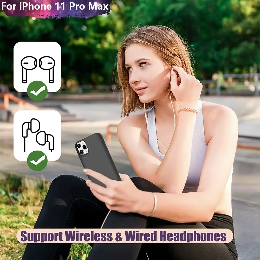 

Чехол-пауэрбанк 10000 мАч с подставкой для iPhone X XR Xs Max 11 11 Pro Max 6 6S 7 8 SE 2020: зарядное устройство и чехол в одном