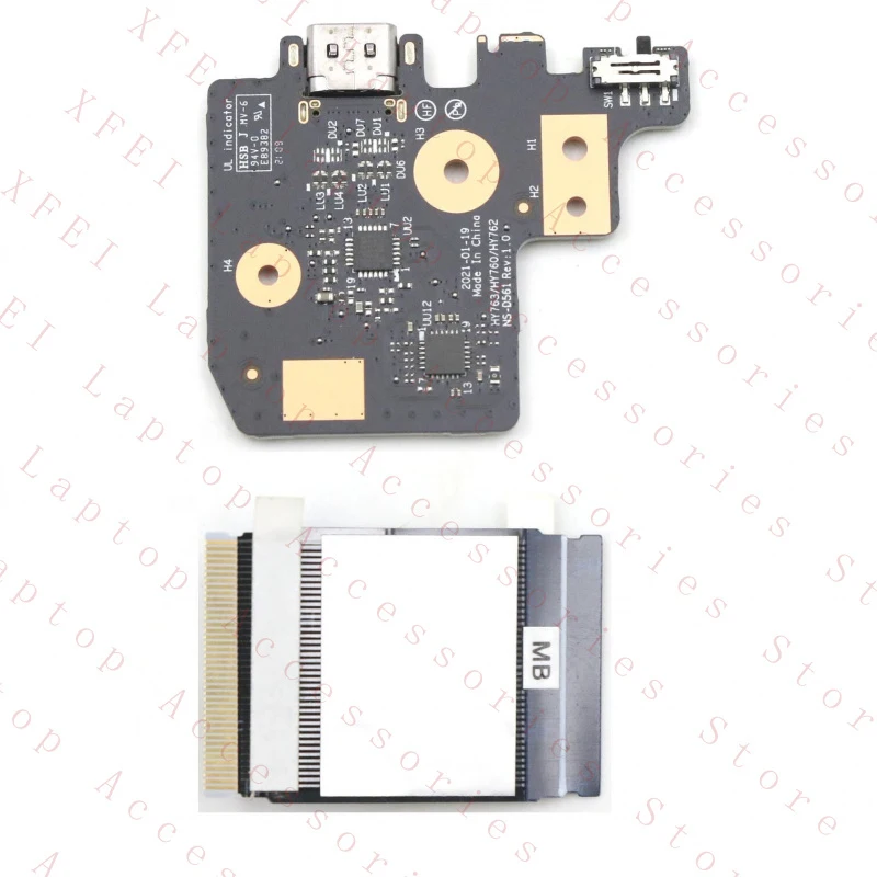 

D 5C50S25191 New USB IO Board NS-D561 with Cable For Legion 7-16ACHg6 82N6