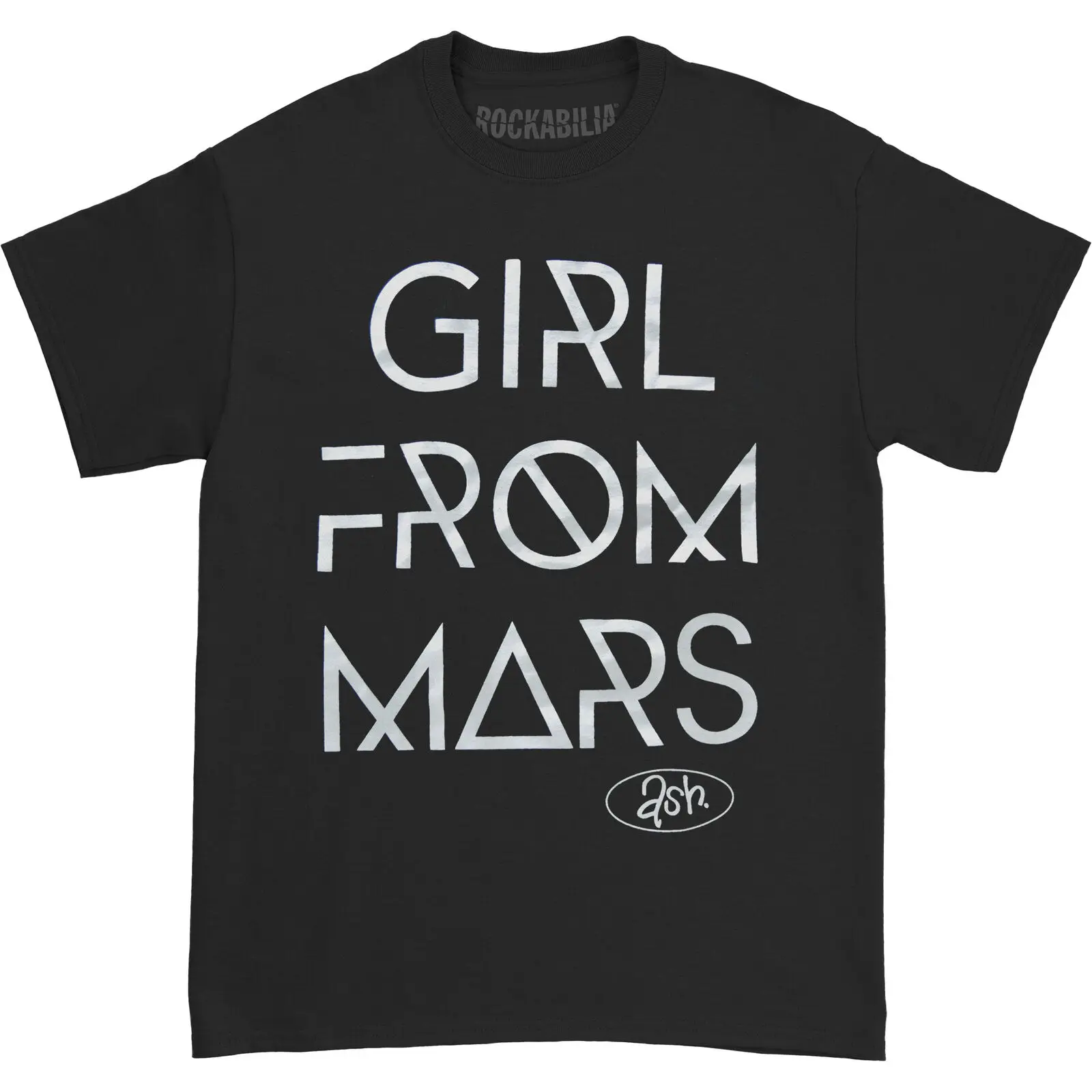 

Мужская футболка Ash Girl от Mars, Черная Футболка XX большого размера