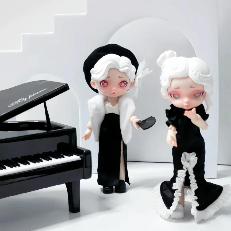 

Лара, черно-белая серия Spectrum, 1/12, Bjd, слепая коробка, подвижные суставы, экшн-фигурка, игрушка, милый орнамент, коллекция, подарок на день рождения