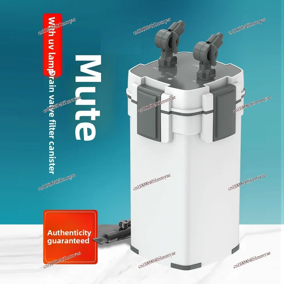Filter Barrel Fish Tank External Filter with Oil Removal Film Silent Tank External Sewage Valve High