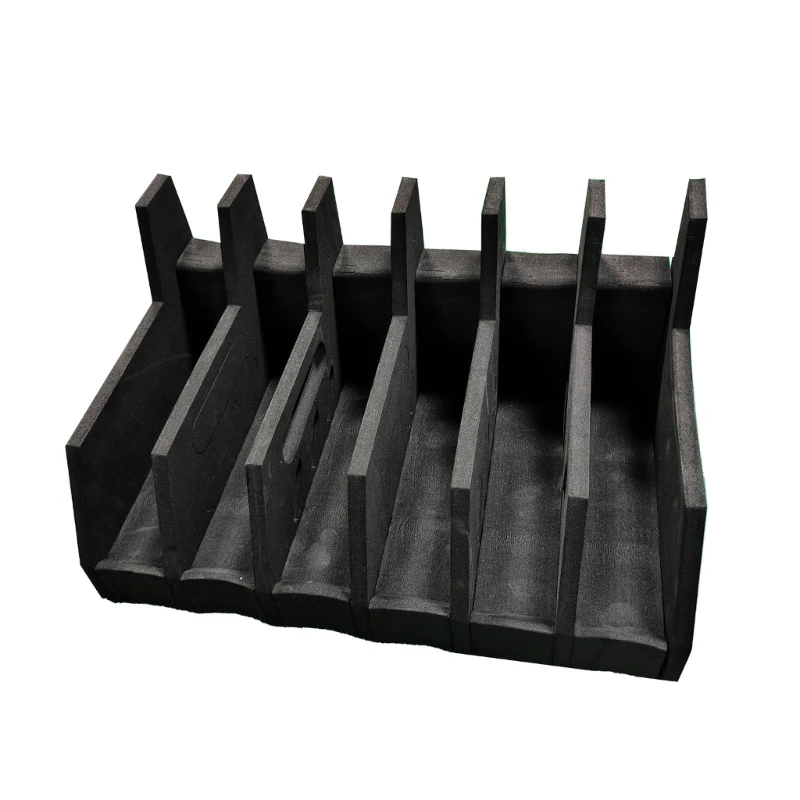 Handgun Display Stand 6 Slots EVA Foam Handgun Rack Accessories