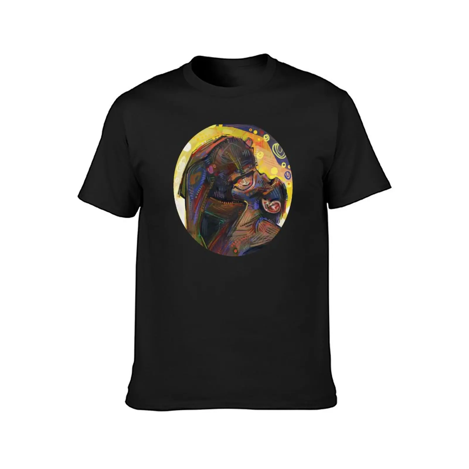 Bonobos Painting - 2012 T-Shirt blanks plus sizes anime clothes quick drying men clothing