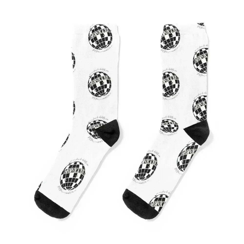 

Arctic Monkeys mirrorball Socks christmass gift cycling custom sports Boy Child Socks Women's