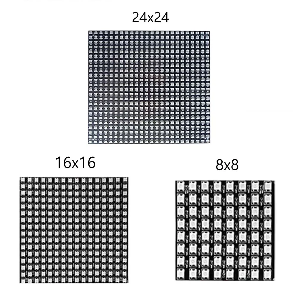 SP802E Controller For Confession Party 8x8 16x16 8x32 24x24 WS2812 Pixel Screen For Drawing And Writing
