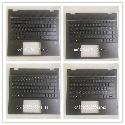 

Новый и оригинальный чехол для HP X360 14T-CD 14-CD 14M-CD с упором для рук, верхняя крышка, серебристый