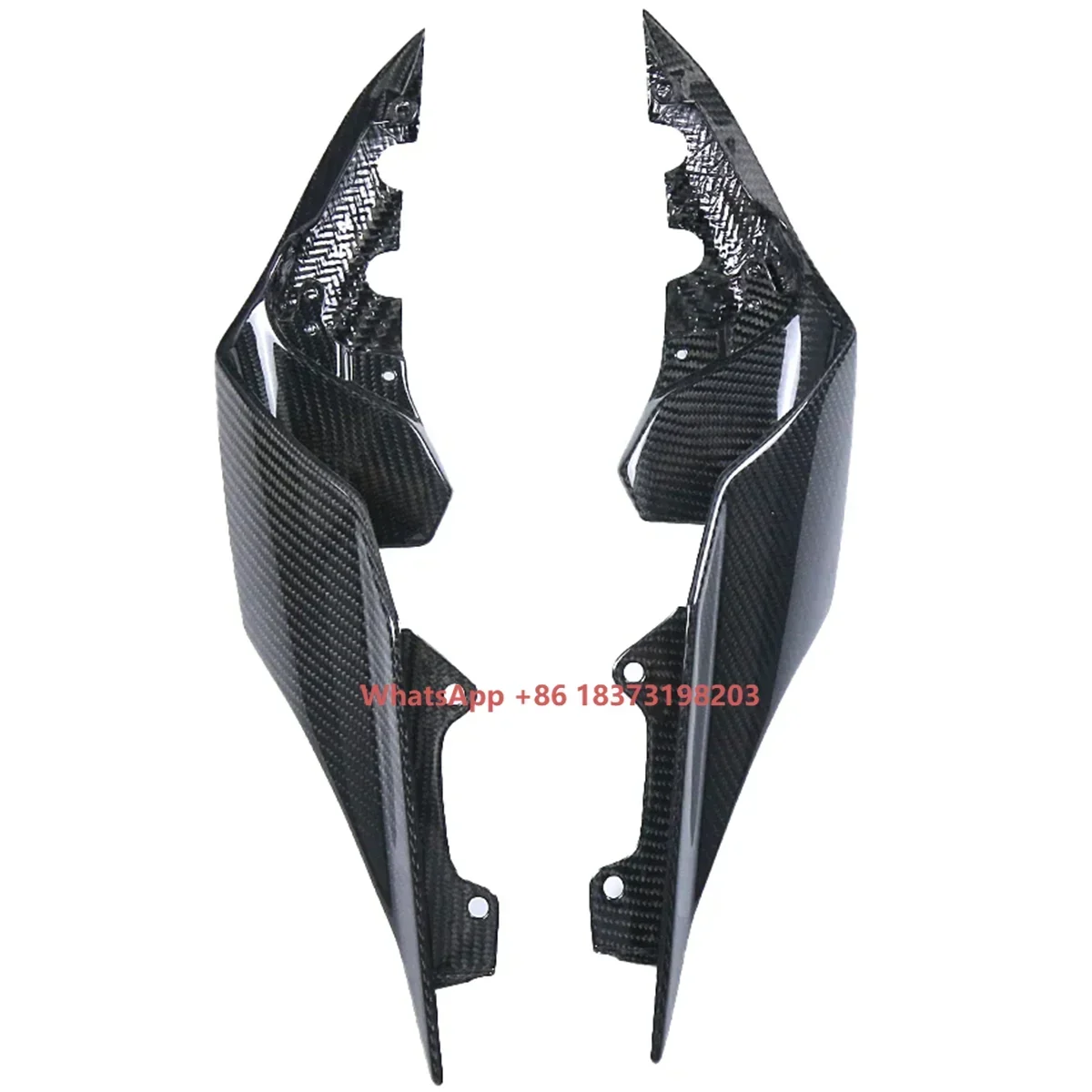 For YZF R1 R1M 2018 2019 2020 2021 2022 3K 100% Dry Carbon Fiber Motorcycle Rear Tail Seat Side Panels Fairings
